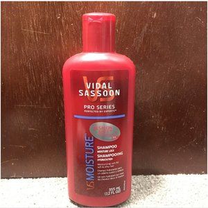 Vidal Sassoon VS Pro Series Moisture Lock Shampoo Moisturizing Hydration, 12oz